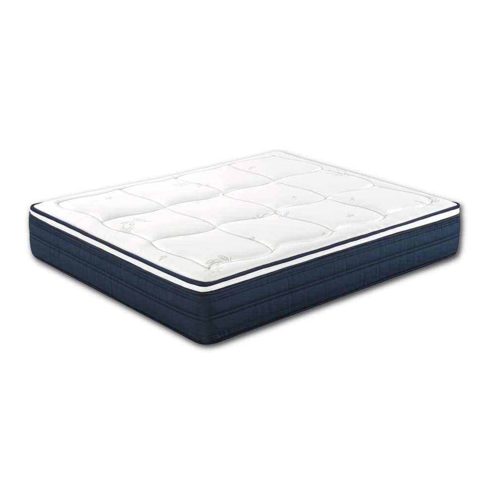 Matelas bleu en mousse - forme