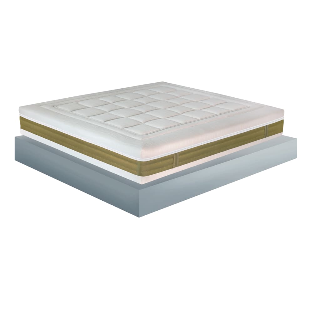 Matelas blanc multicouche - forme