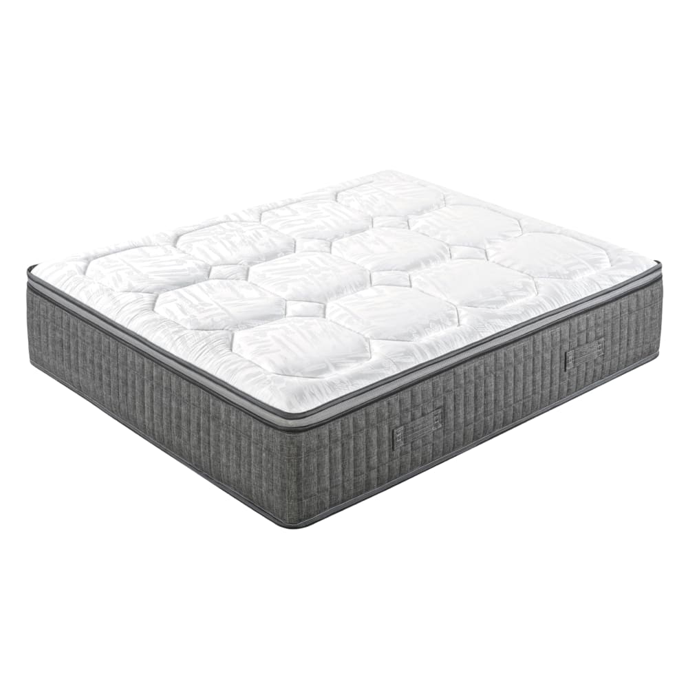 Matelas ressorts ensachés et mémoire de forme 90x200x30cm