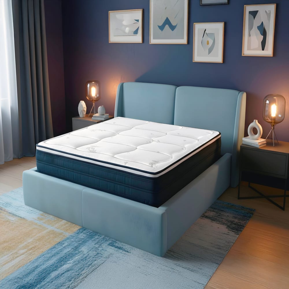 Blauee Memory-Matratze 90x190x22 cm - Maisons Du Monde