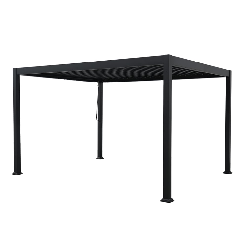 Pergola bioclimatique 3 x 4m  anthracite