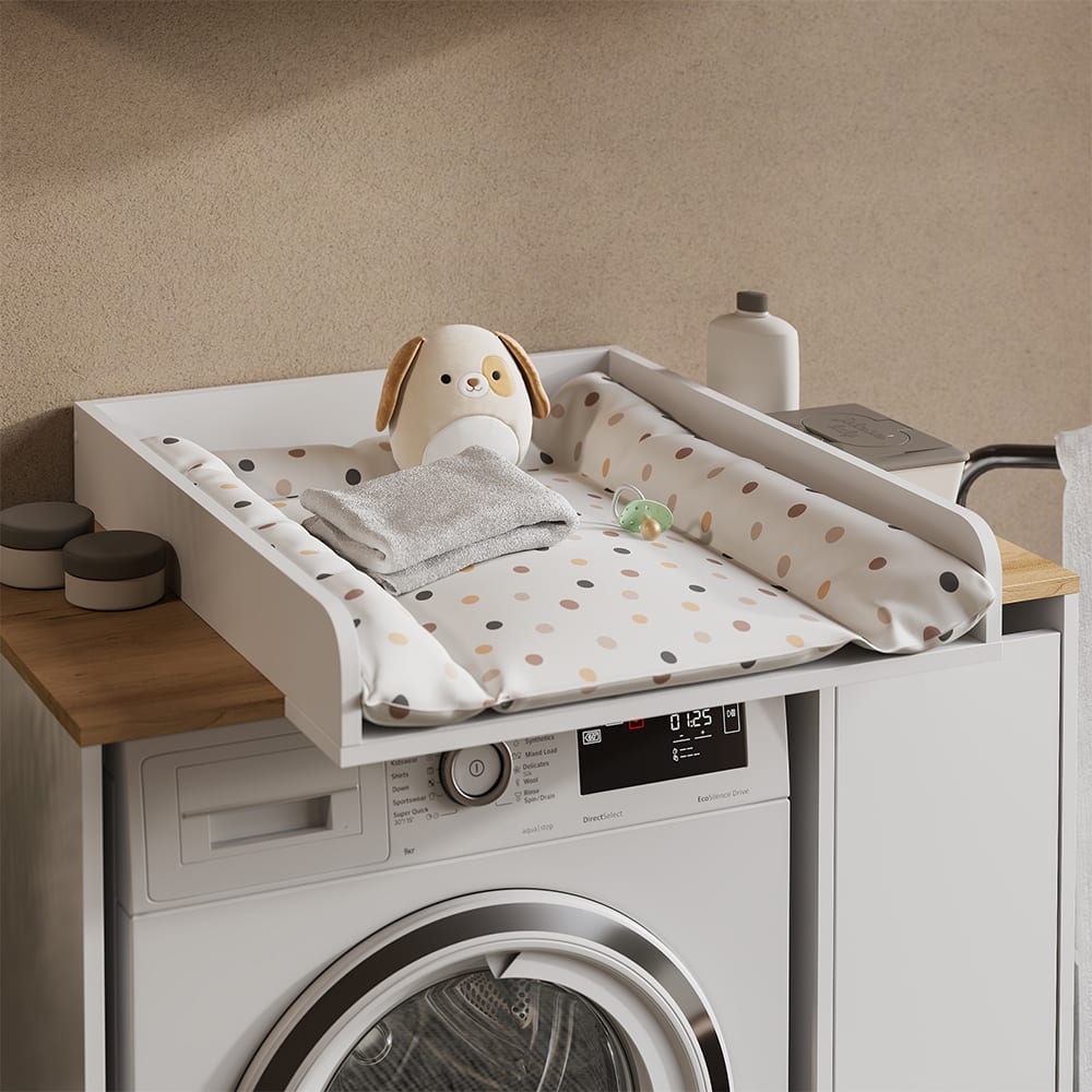 Wickelaufsatz Weiß 60x12.6cm - Maisons Du Monde