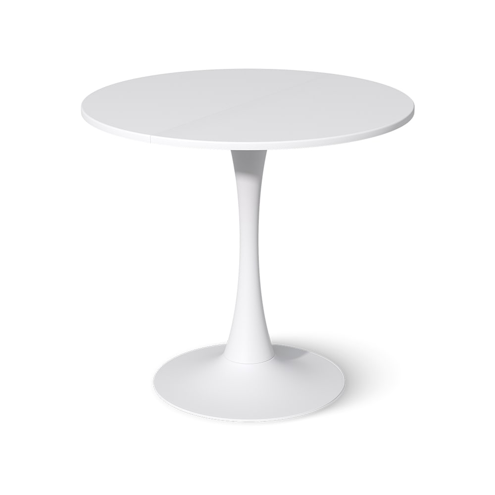 Vicco Esstisch Weiß 80x74cm style modern Weiß Spanplatte
