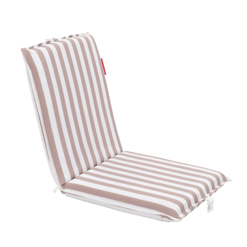 Chaise de Plage Polyester Pliable Beige Chaise de Plage Polyester Pliable Beige