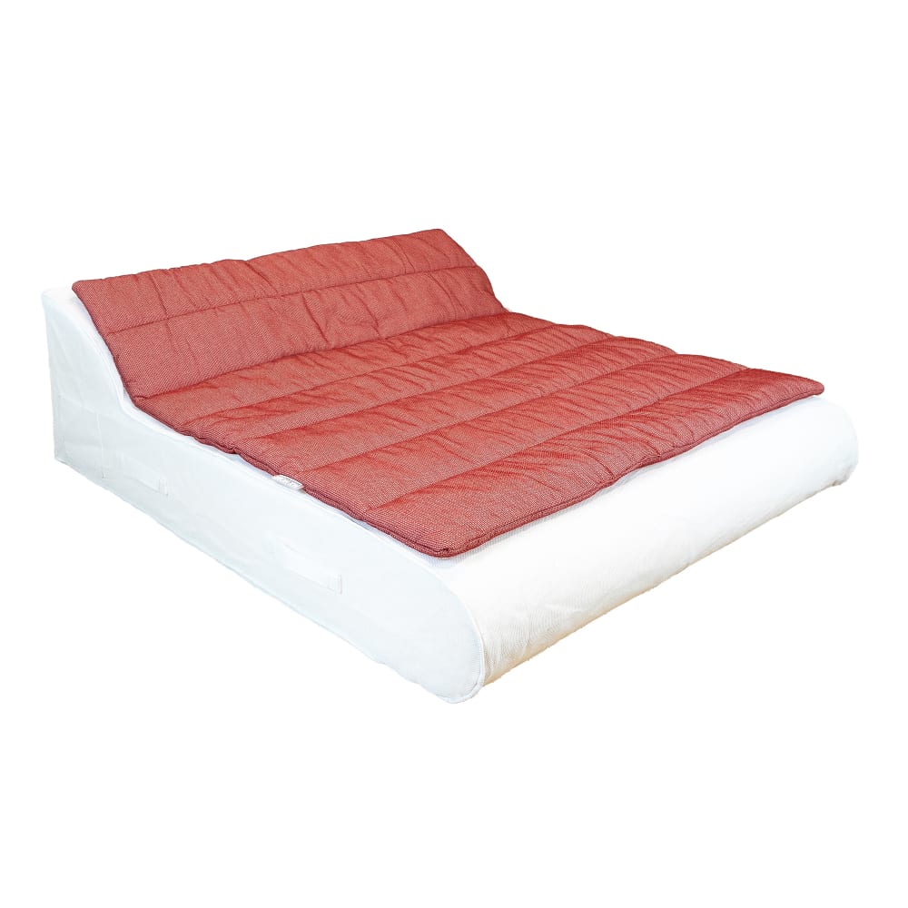 Surmatelas pour bain - rouge