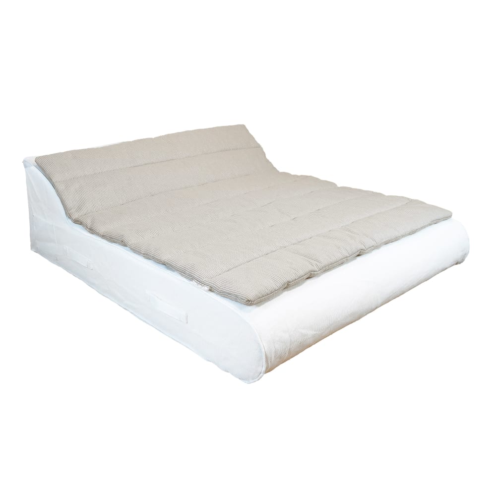 Surmatelas pour bain - blanc soleil