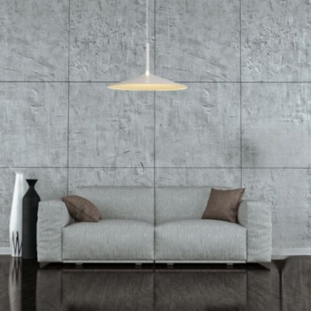 Suspension Led blanche — vue 4