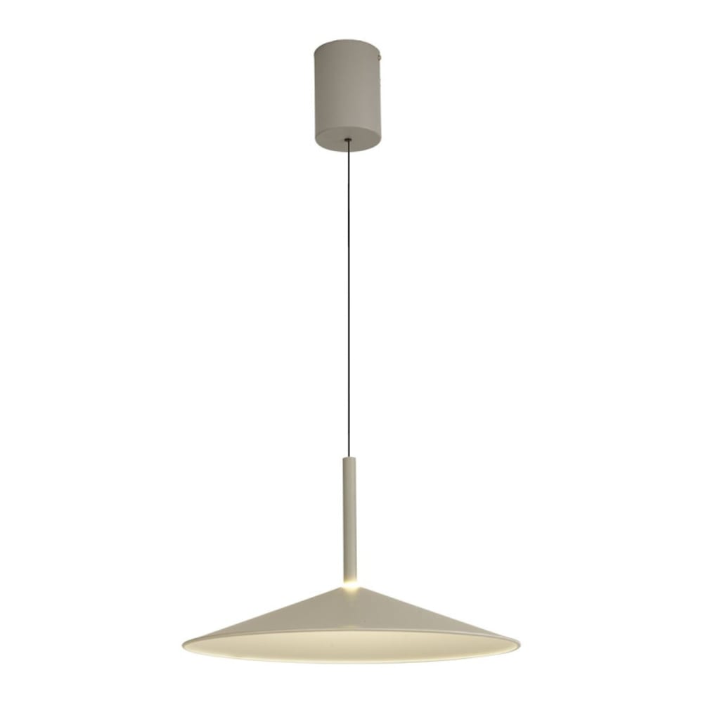 Suspension en métal gris — vue 3