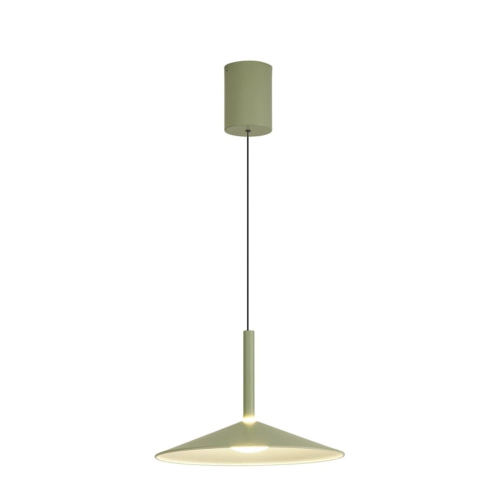 Suspension en métal vert — vue 3