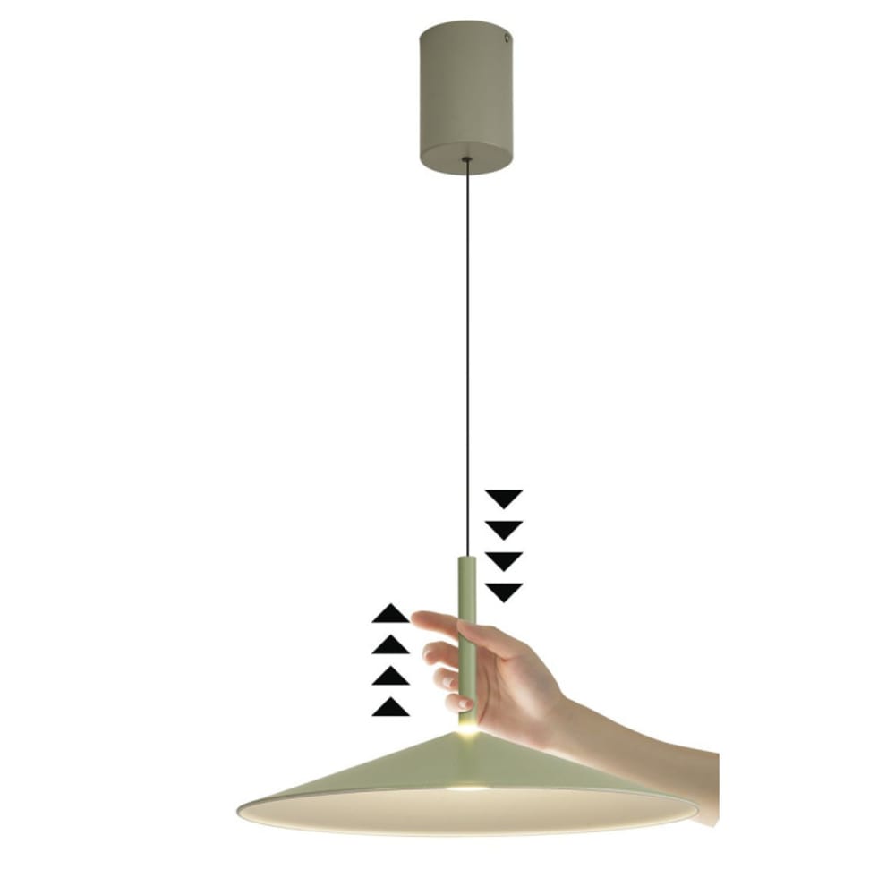 Suspension en métal vert — vue 4