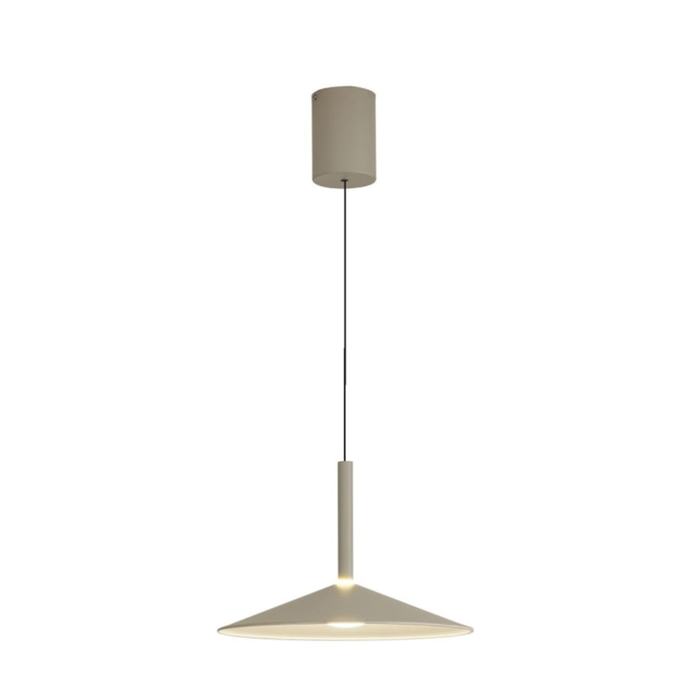 Suspension en métal gris — vue 3