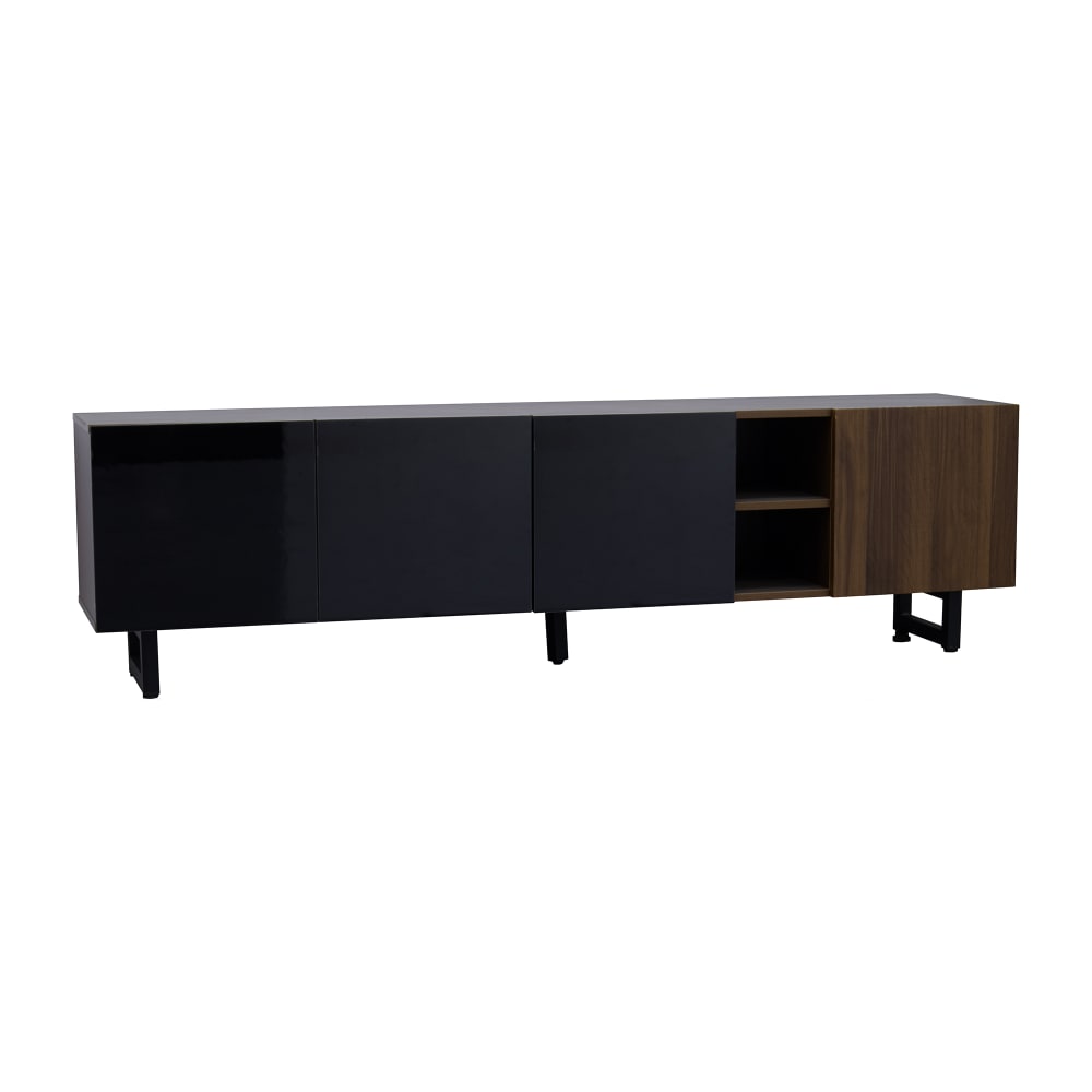 Meuble tv laqué brillant