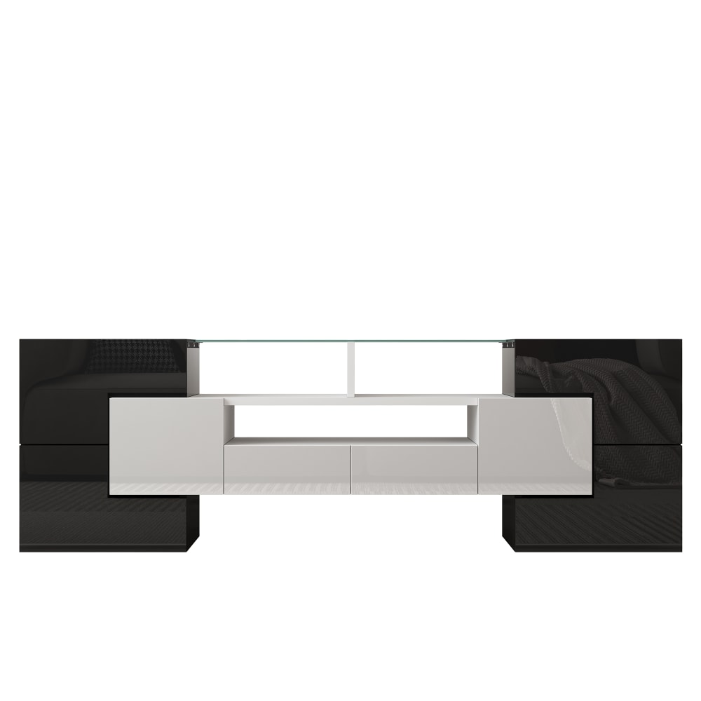 Meuble tv avec led, 6 - 145