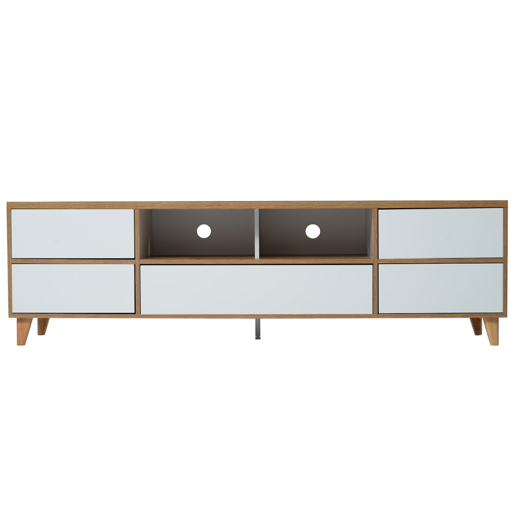 Meuble tv bas avec portes