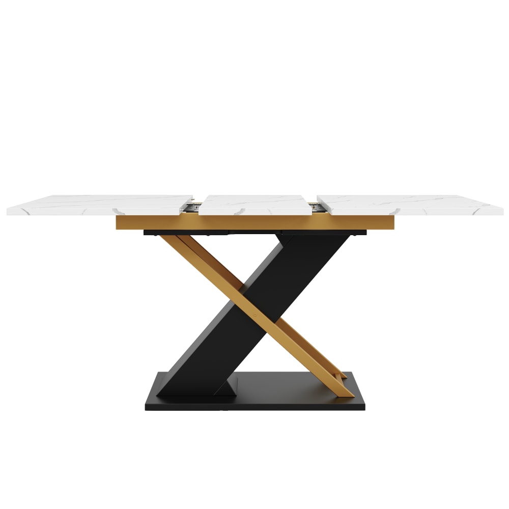 Table extensible pieds