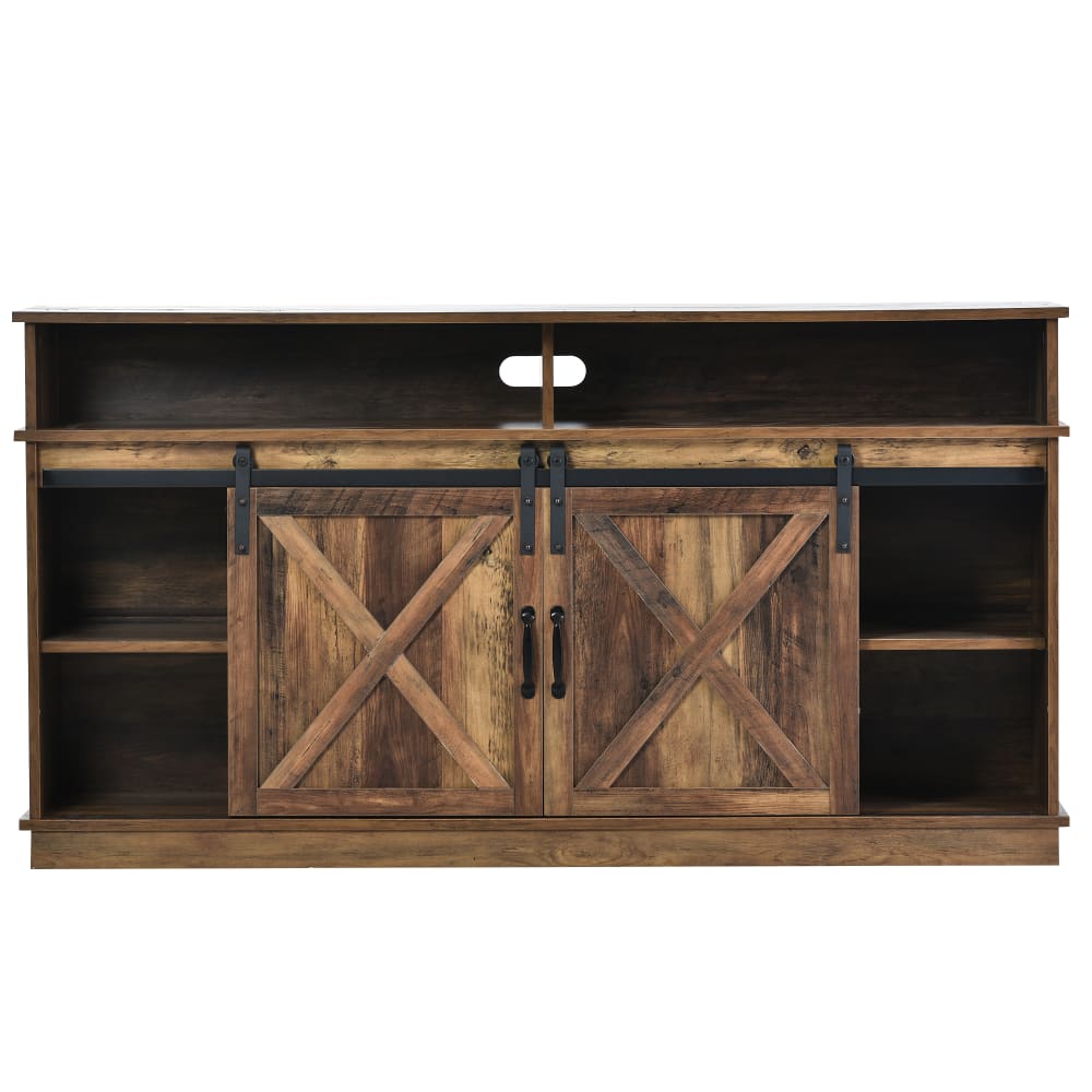 Meuble tv portes coulissantes