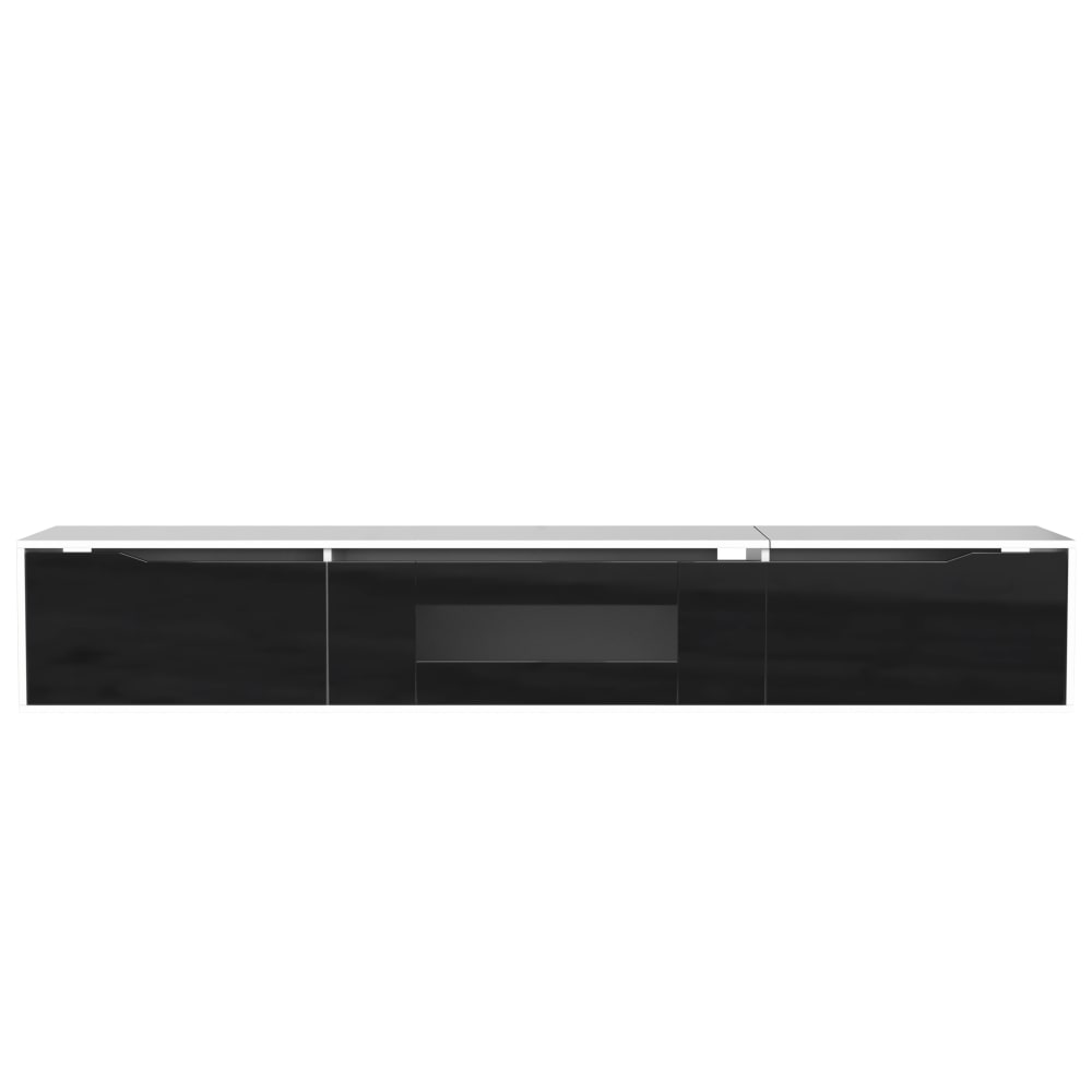 MODFU Mueble tv alto brillo con
