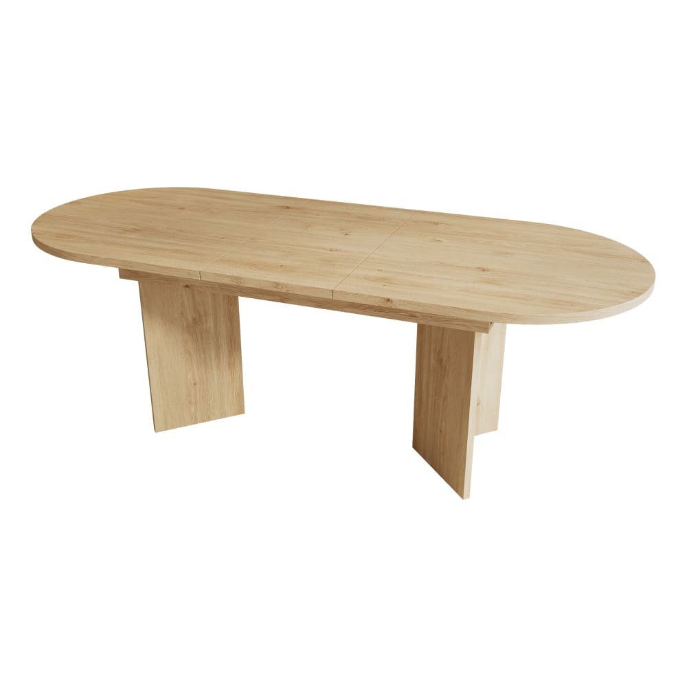 Table extensible à coins - coloris