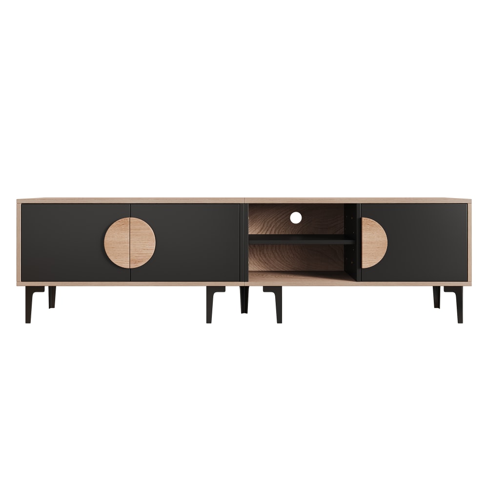 Meuble tv 3 portes et - l180