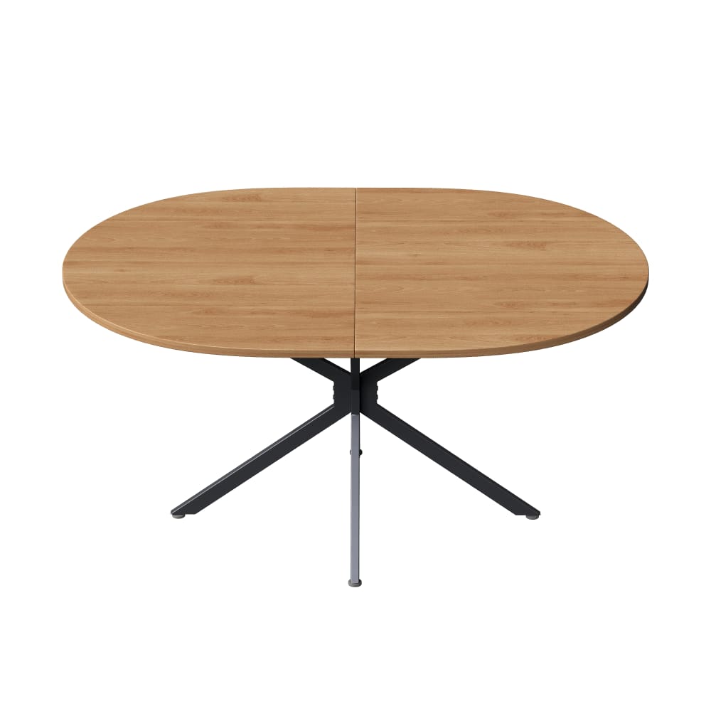 MODFU Mesa de comedor ovalada con
