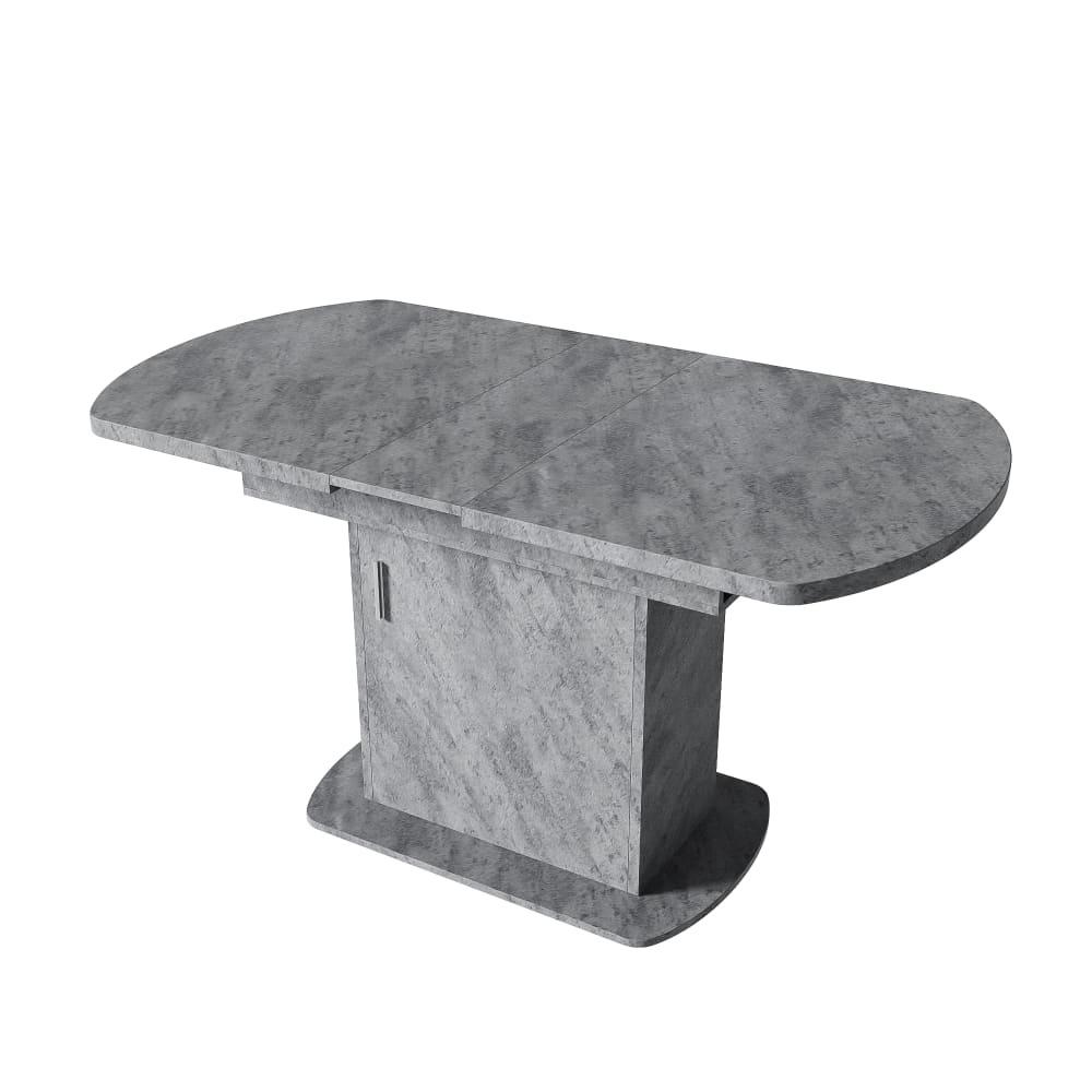 MODFU Mesa de comedor ovalada extensible