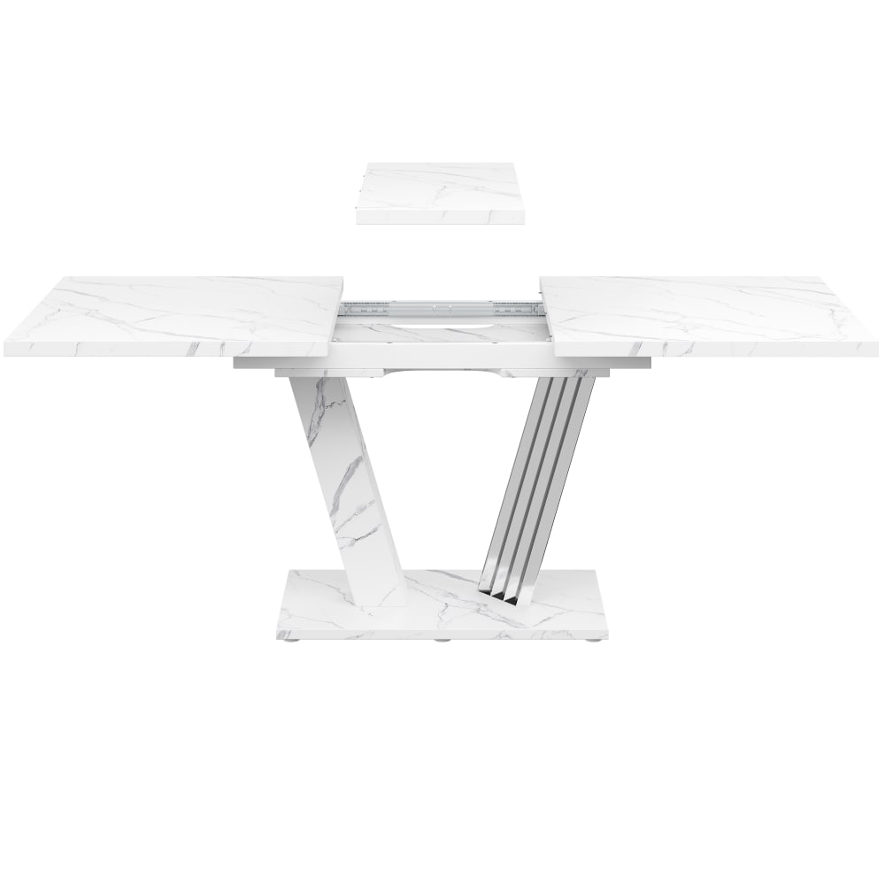 Table extensible effet - papillon