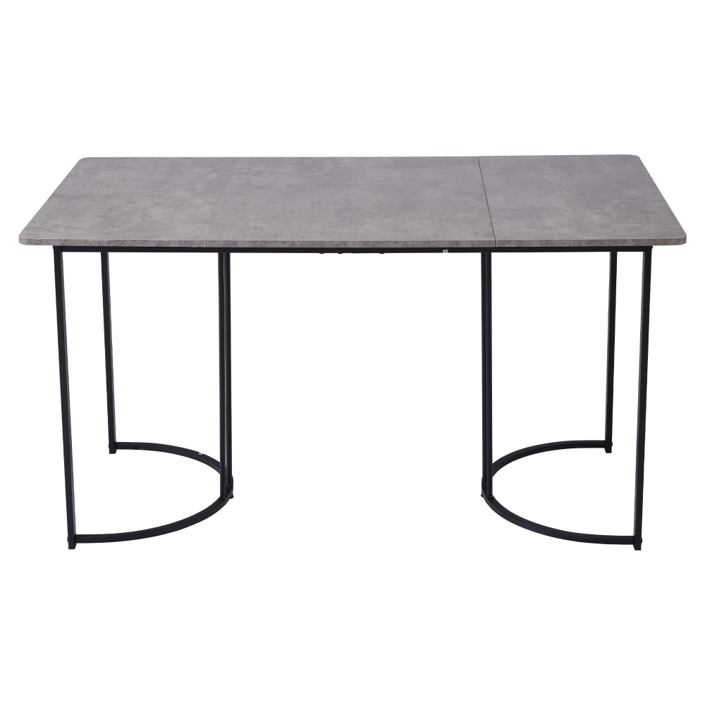 Table à manger marbrée - structure