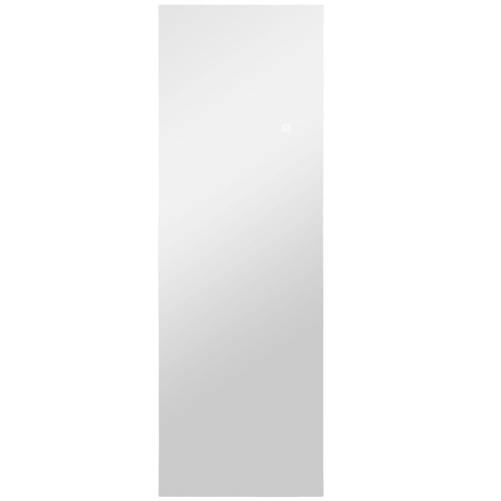 Miroir mural avec éclairage led sans cadre transparent