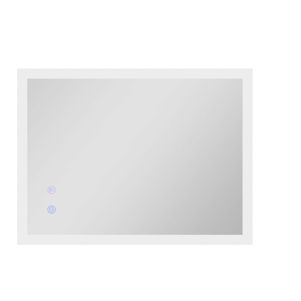 Miroir led salle de bain système antibuée transparent 3 couleurs