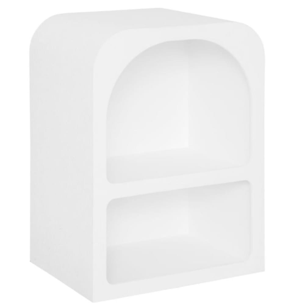 Table de chevet blanc