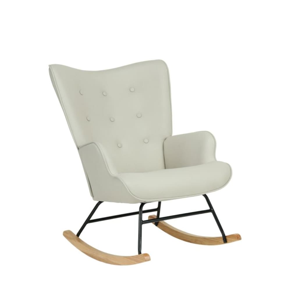 fauteuil à bascule polyester