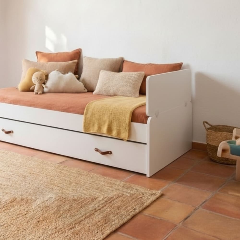 Rausfallschutz für Kopfteil weiß 33.8x94x2.5cm - Maisons Du Monde