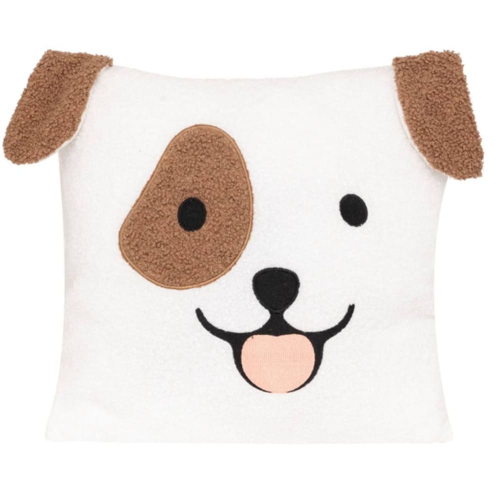 Coussin polyester blanc 14x40x40cm
