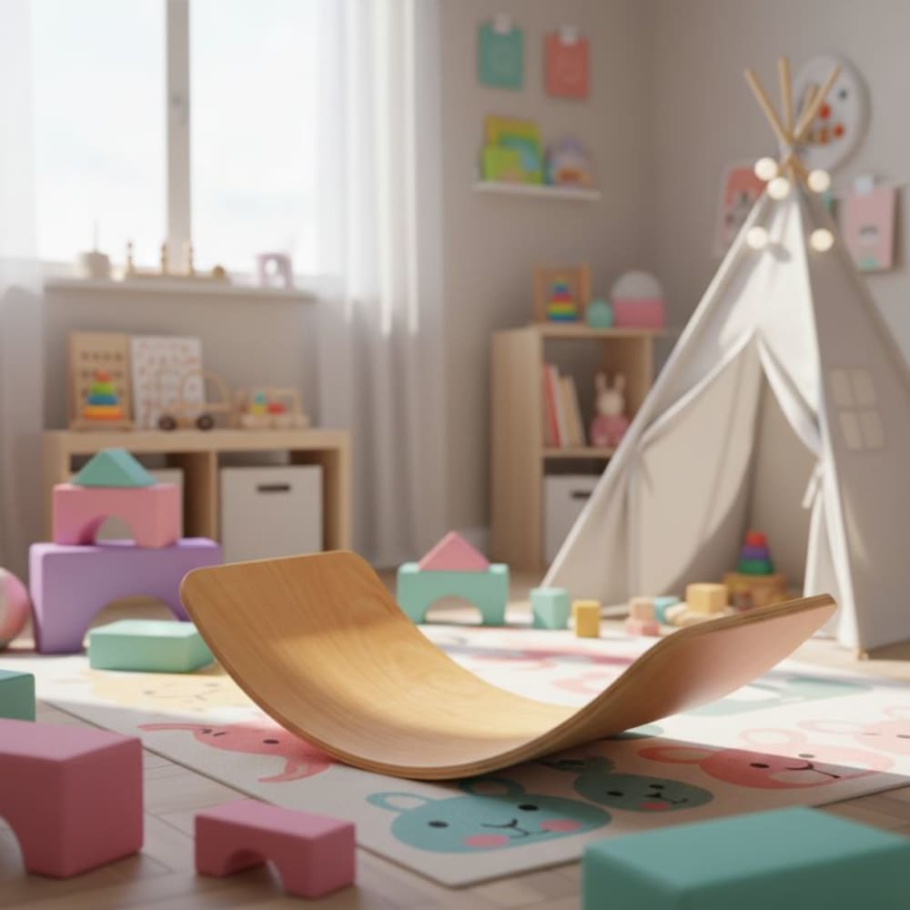 Kurvenbrett braun 20x30x62cm - Maisons Du Monde