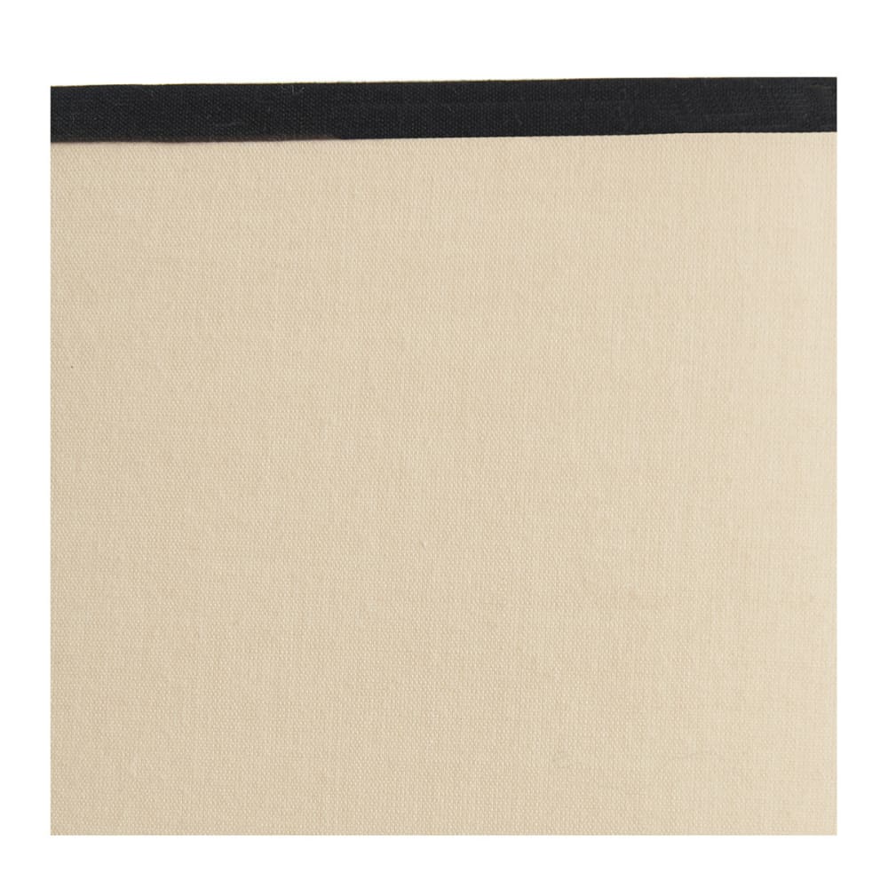 Abat-jour - Beige bordé noir - ø 45 cm - Maisons du Monde