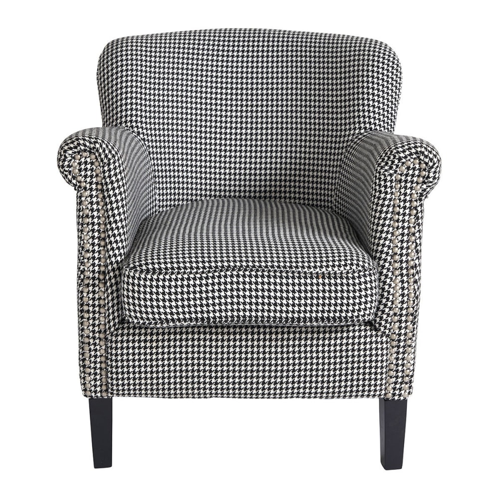Fauteuil pied-de-poule