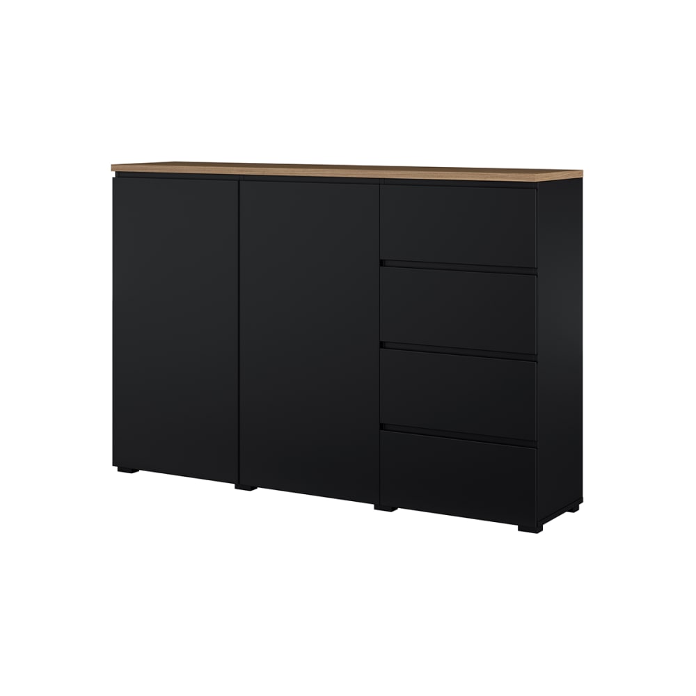 buffet 2 portes 4 tiroirs