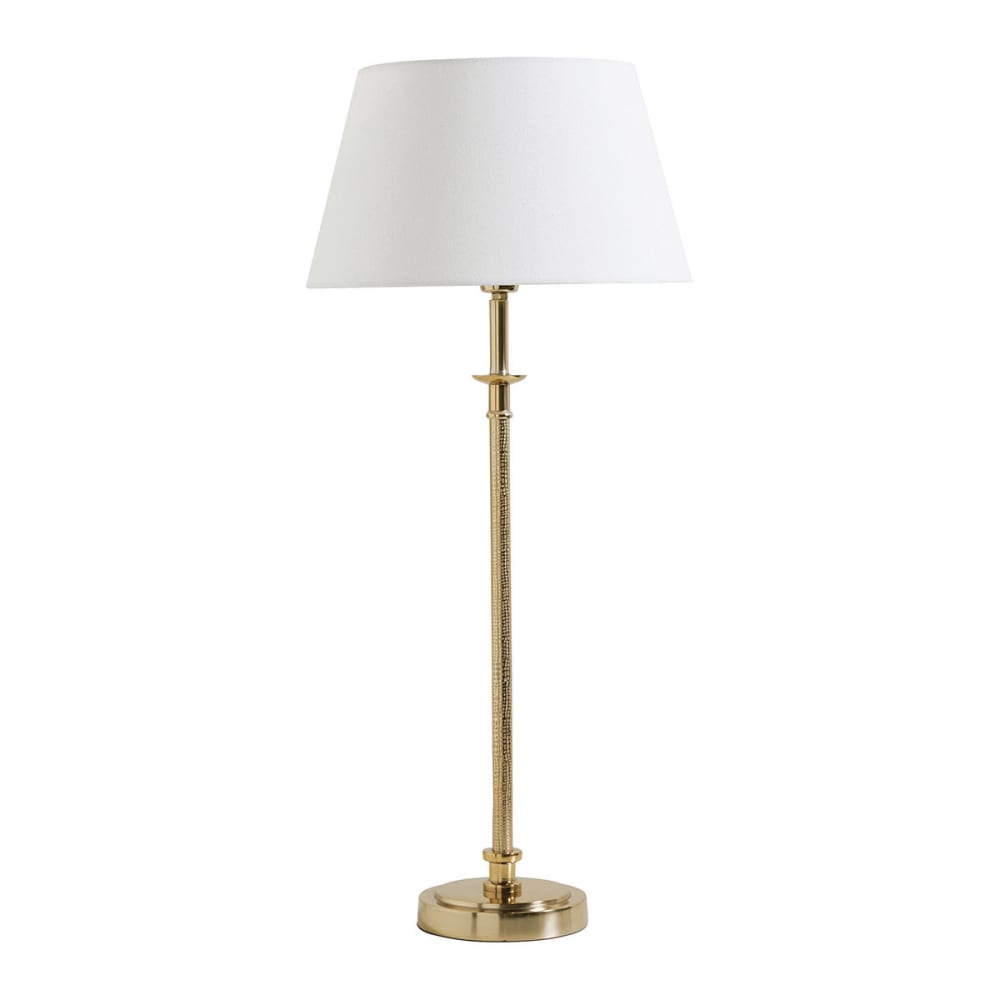 pied de lampe en métal