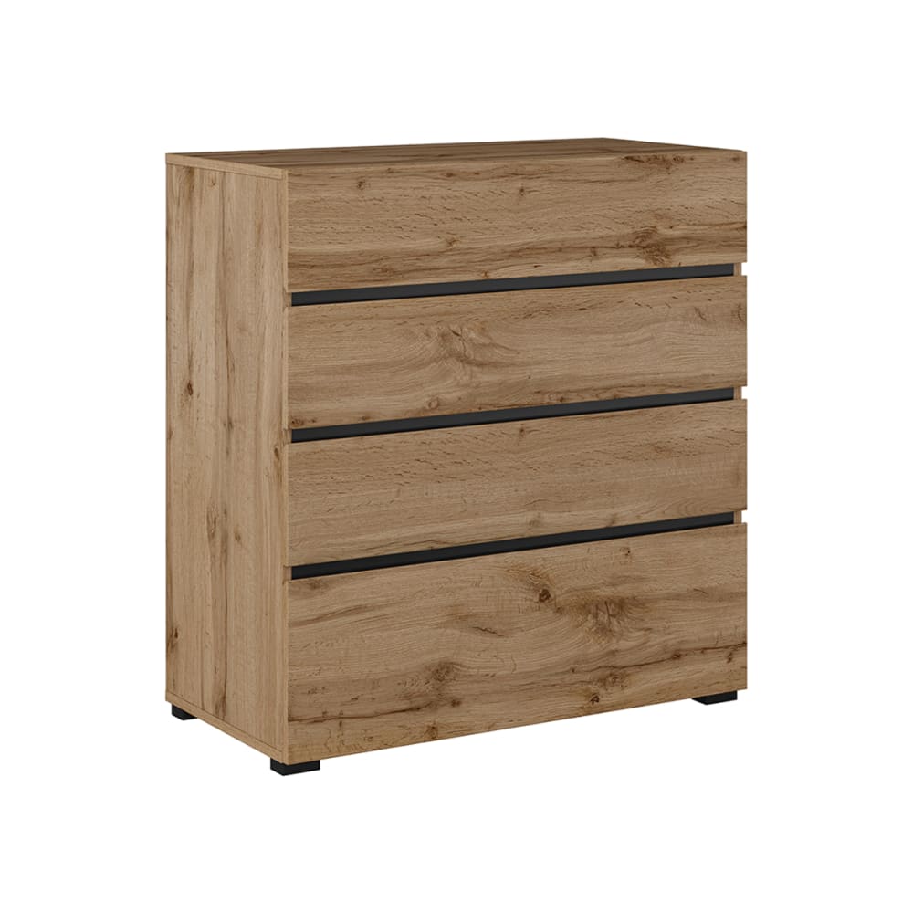 Commode 4 tiroirs stratifiés