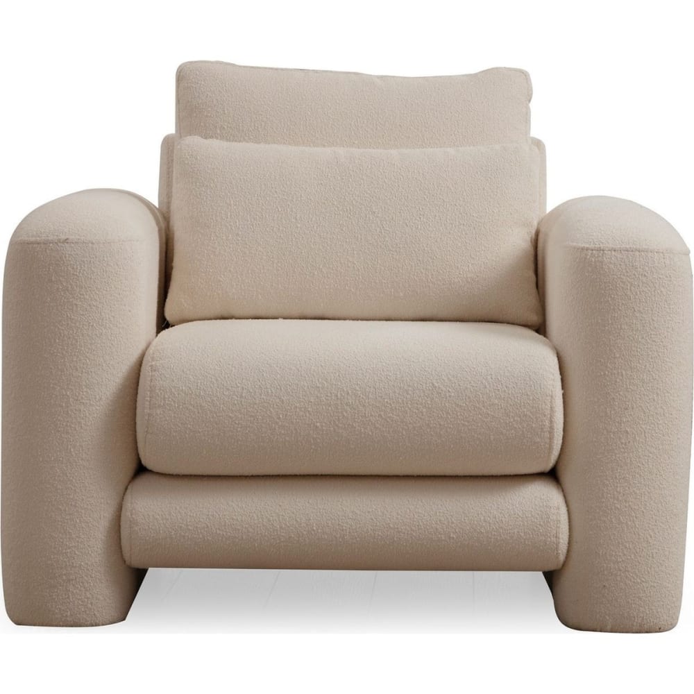 fauteuil en tissu teddy