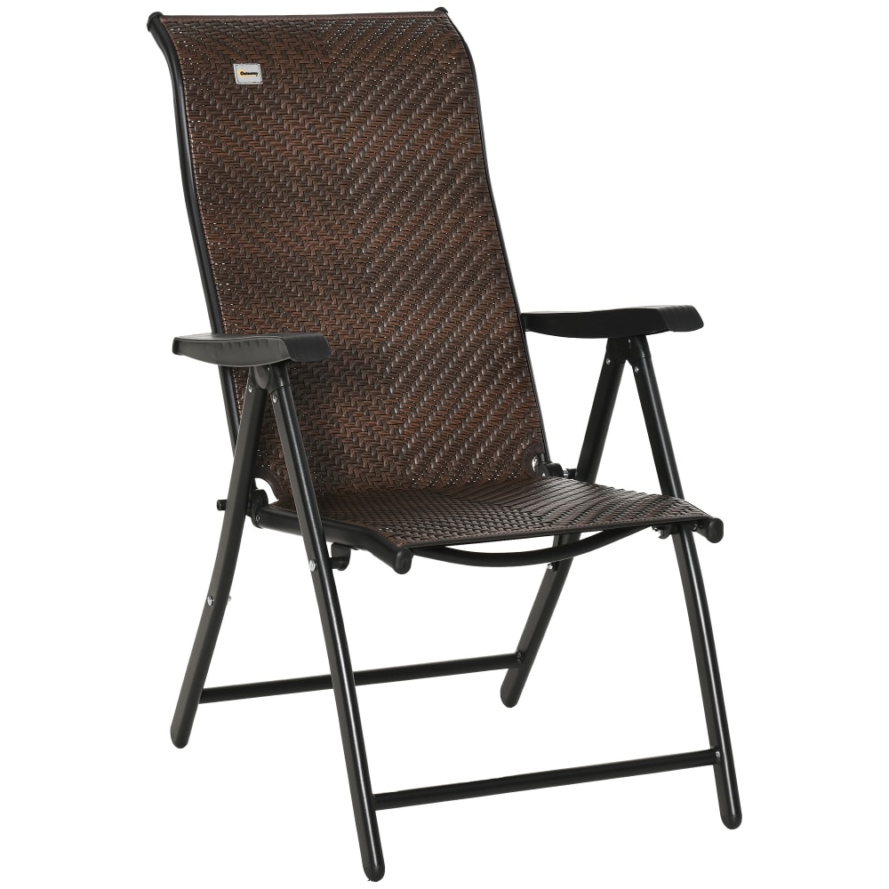 Chaise pliante en acier