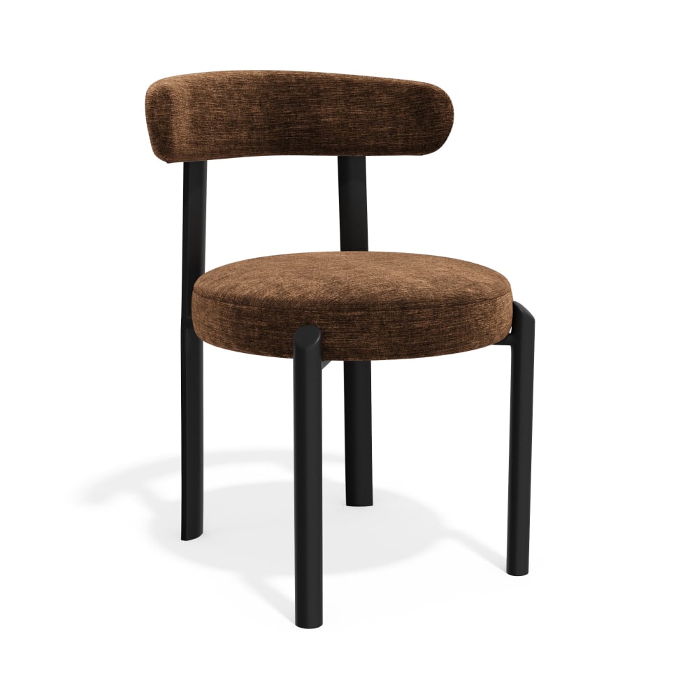 Lot de 2 chaises en tissu