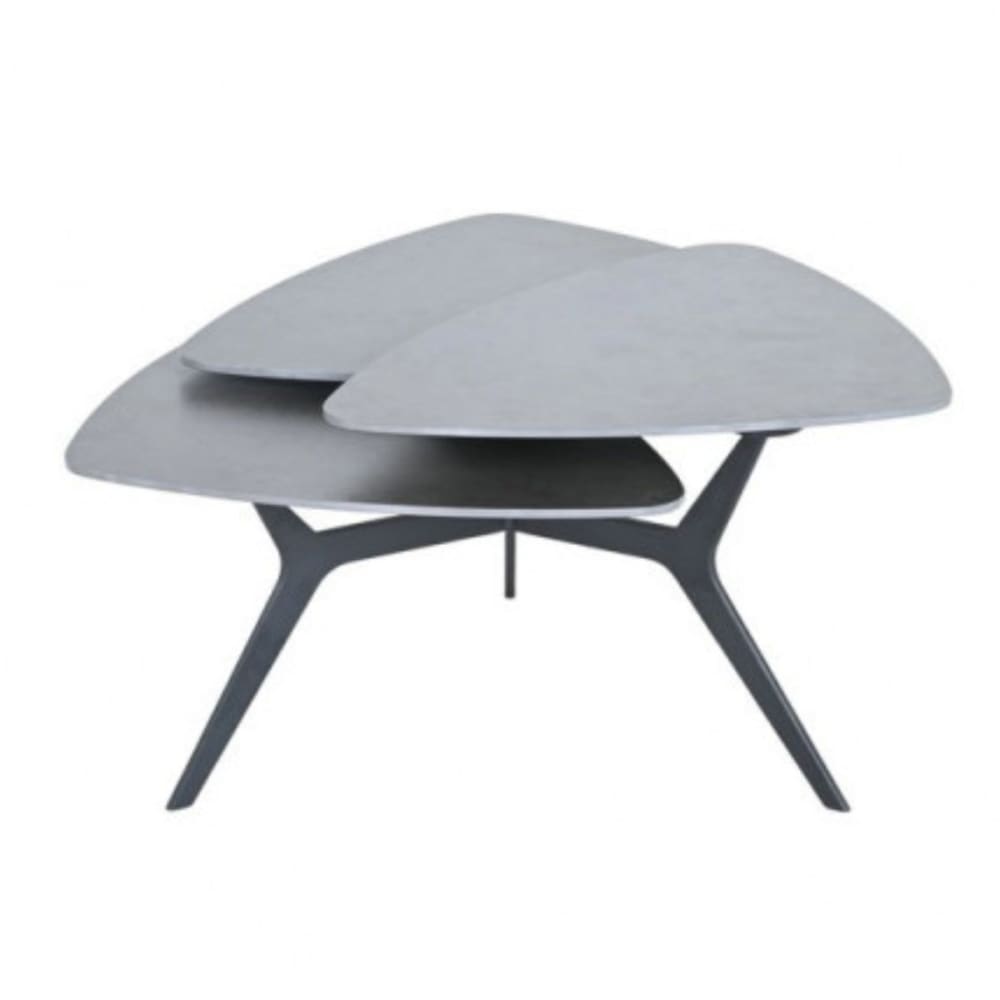 table basse 3 plateaux