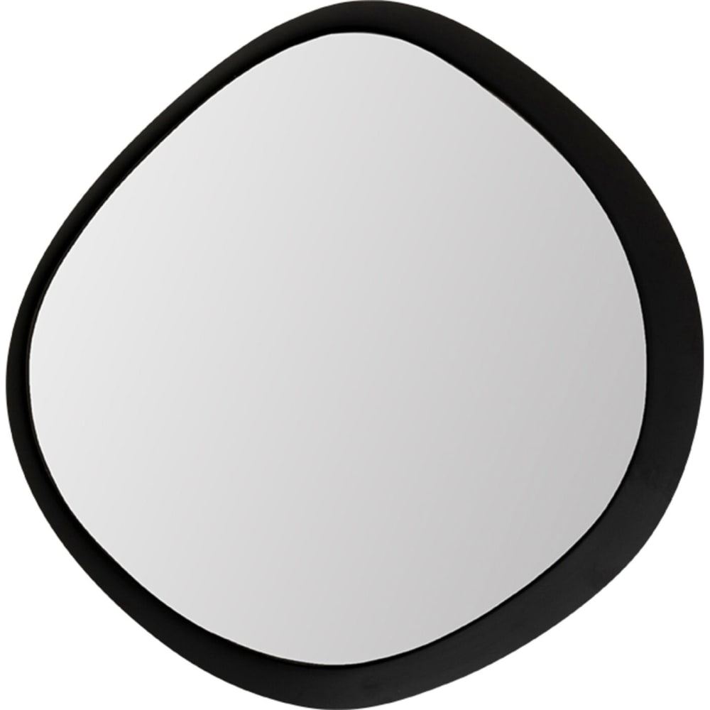 Miroir en acier noir 61x58