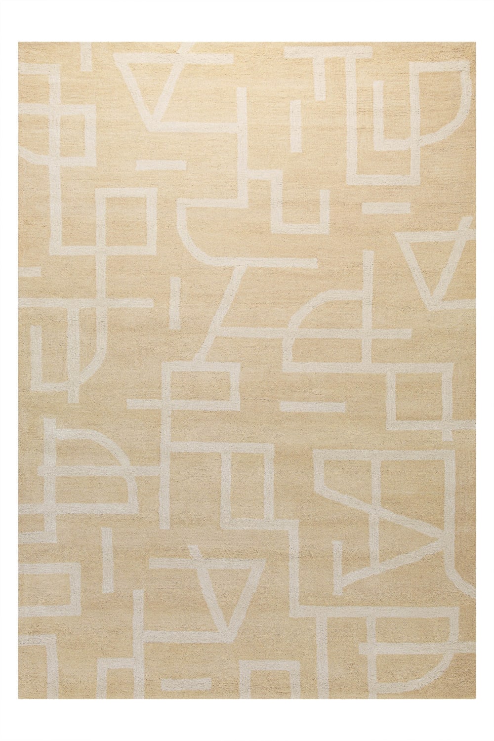 Tapis design minimaliste - laine