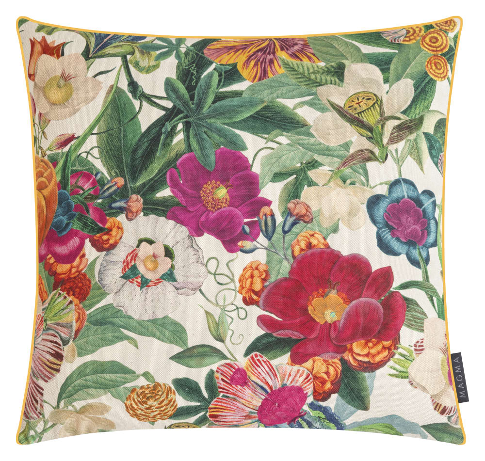 Housse de coussin impression digitale avec passepoil 45x45cm