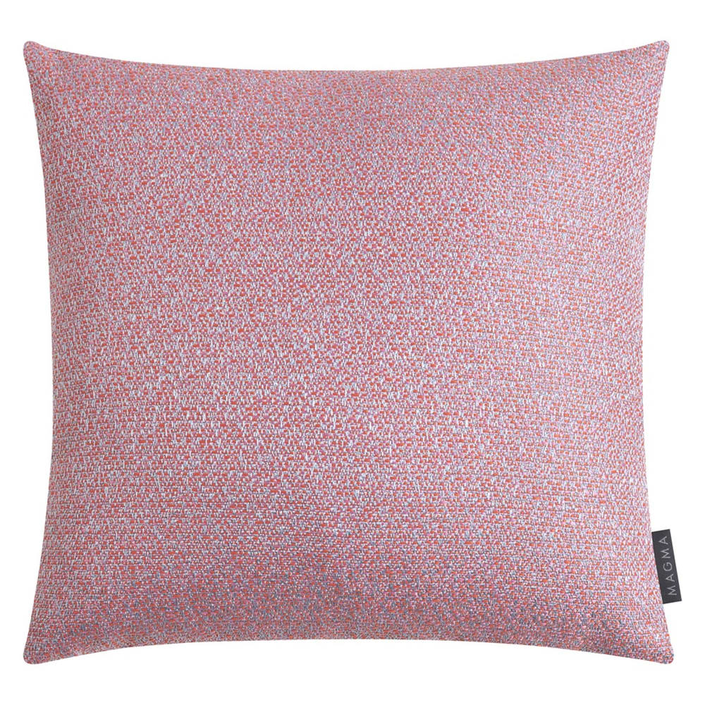 Housse de coussin d'extérieur jacquard rose orangé 45x45 cm Housse de coussin d'extérieur jacquard rose orangé 45x45 cm