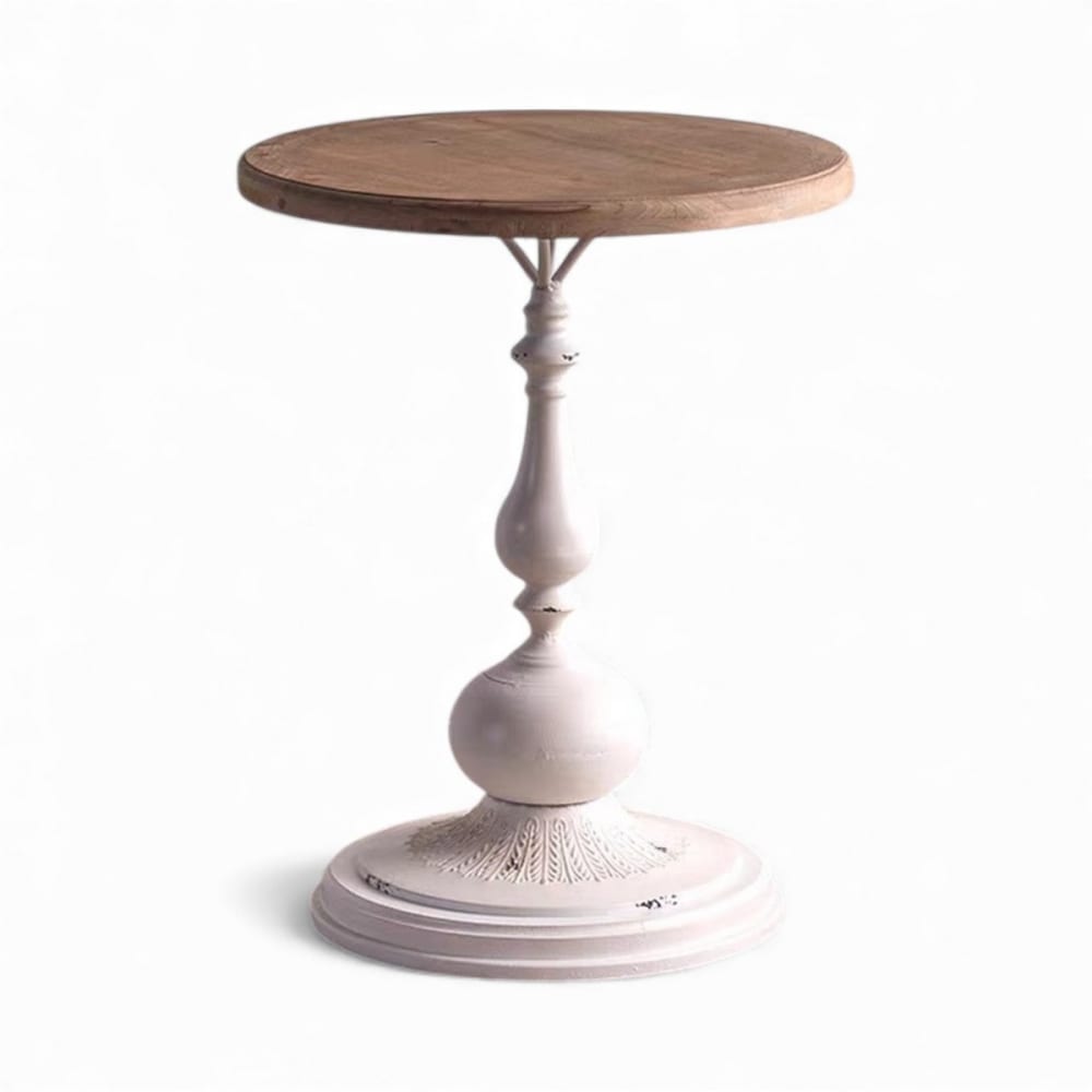 Table ronde en bois D51
