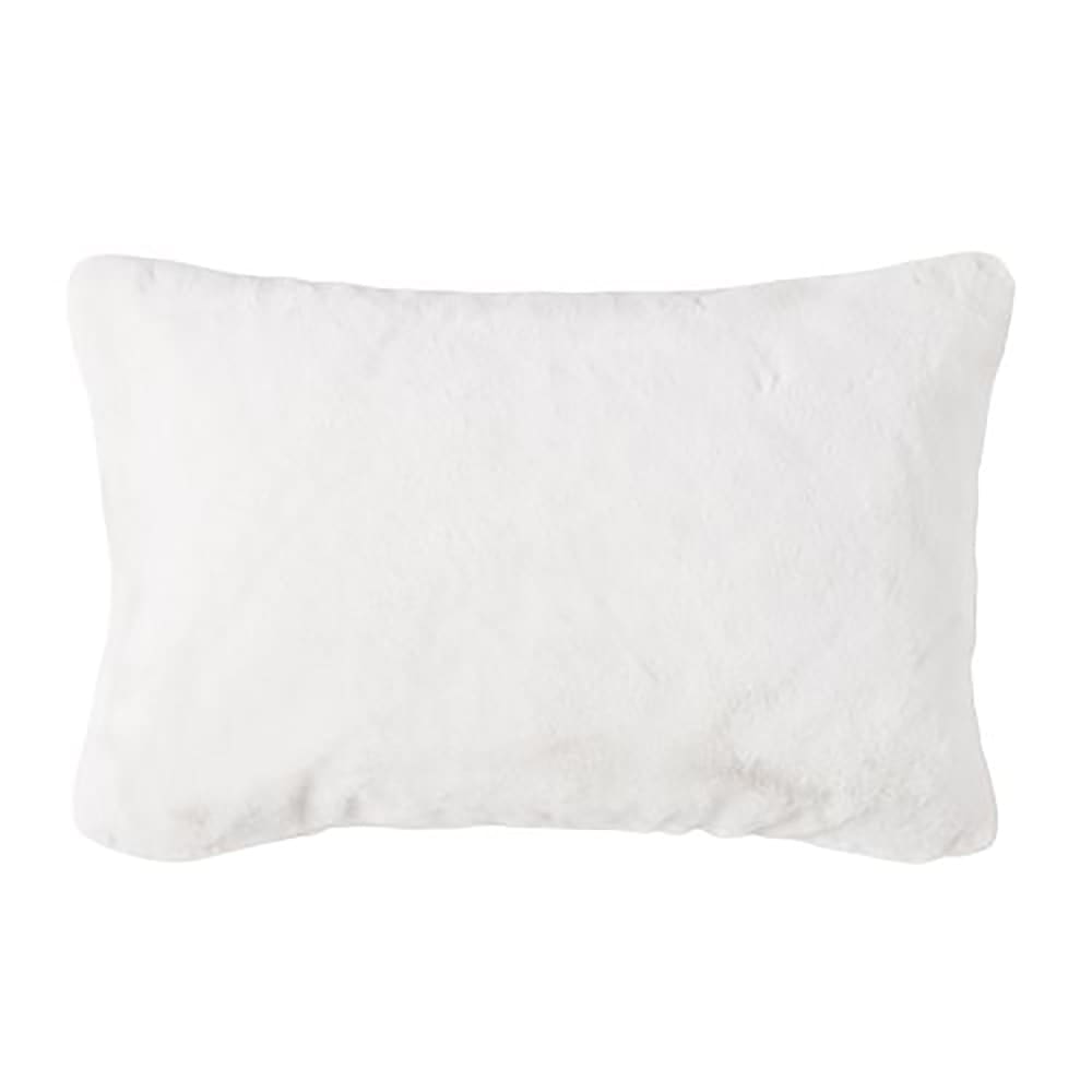 Housse de coussin en polyester naturel 40x60 cm