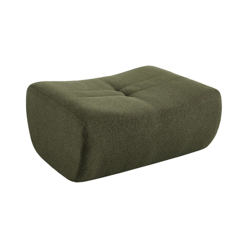 Pouf, repose-pieds bouclette